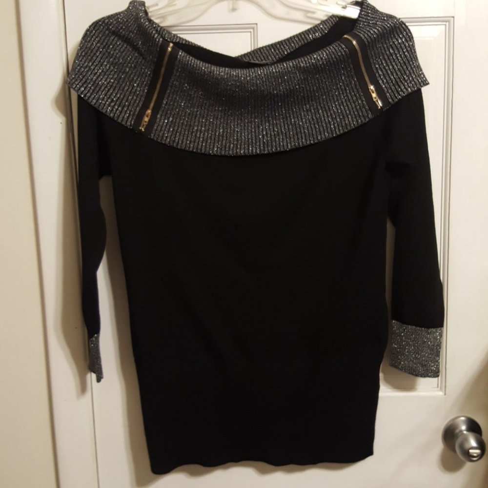 Off the shoulder sweater